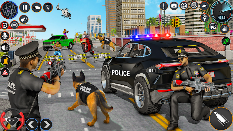 Police Dog Subway Crime Shoot應用截圖第1張