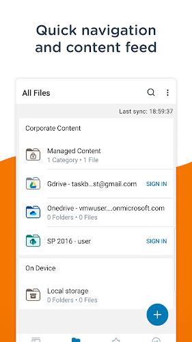 Content - Workspace ONE স্ক্রিনশট 3