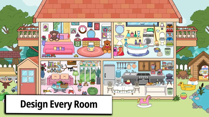 Tizi Home Room Decoration Game應用截圖第0張