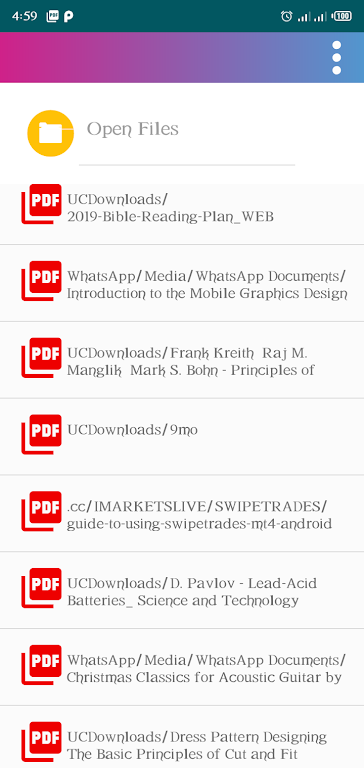 PDF Voice Reader- Audio應用截圖第2張