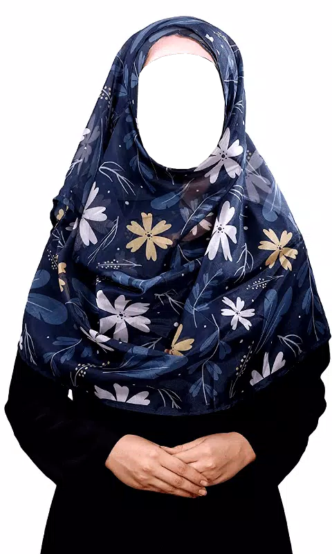 Hijab Girls Scarf Photos Скриншот 2