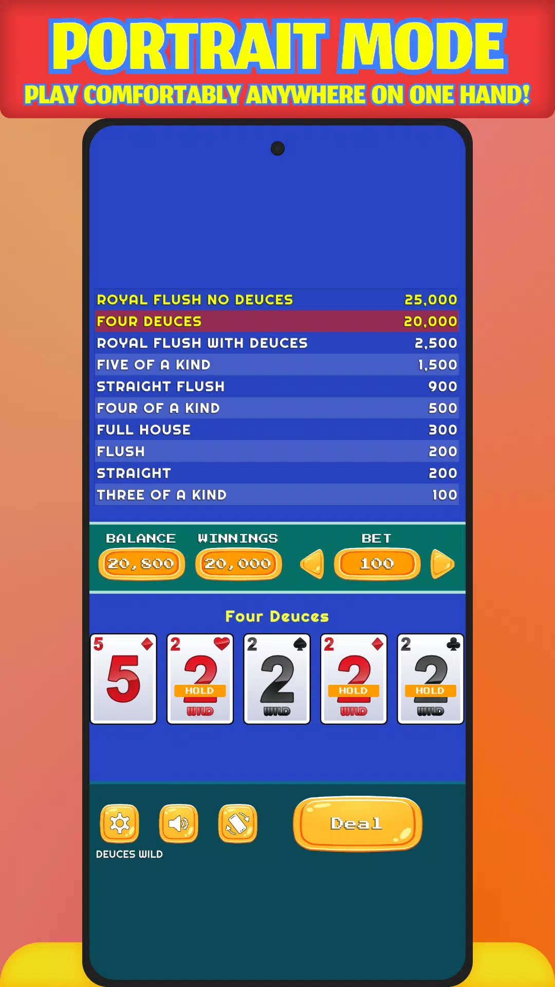 Deuces Wild應用截圖第0張