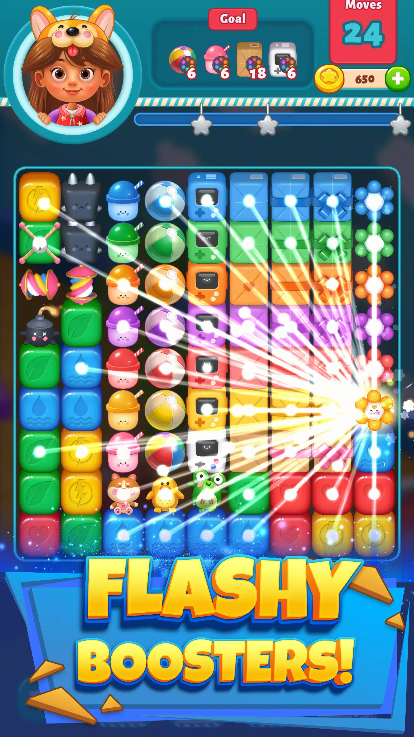 Epic Blast 3D: Toy Match Party應用截圖第3張