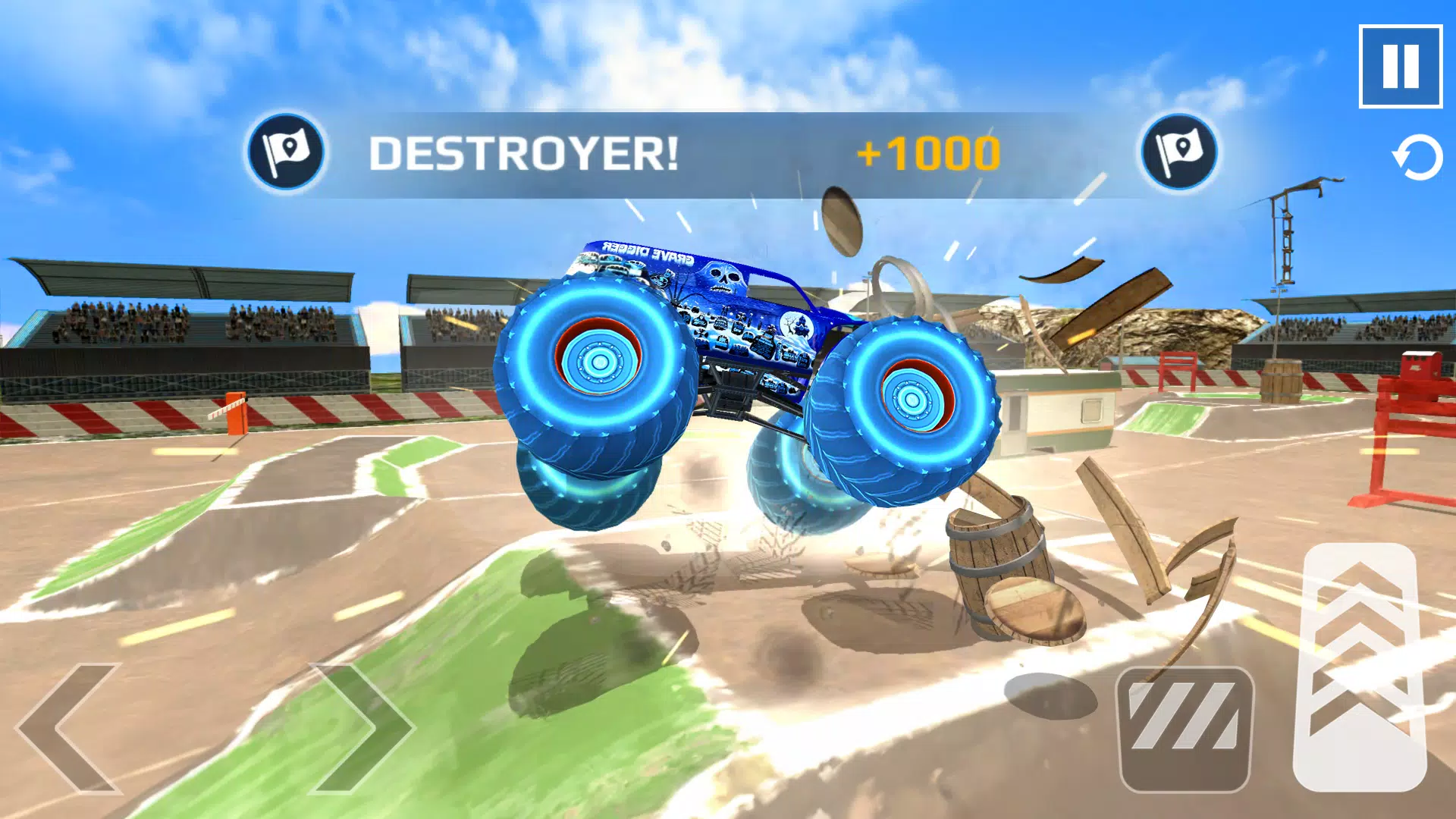 Car Games: Monster Truck Stunt Zrzut ekranu 3