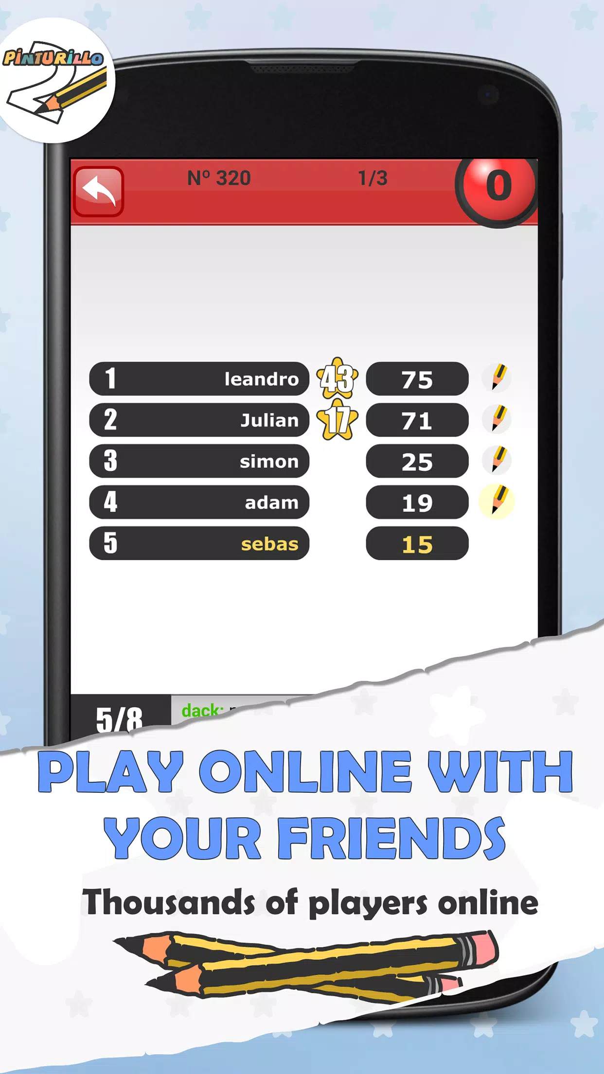 Pinturillo 2應用截圖第1張