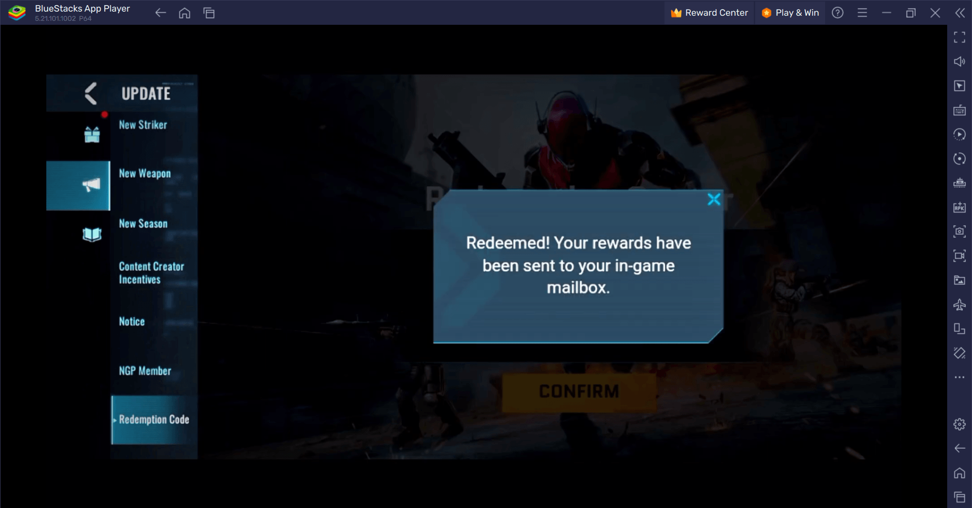Strime de sang - Échangez les codes