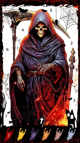 Death Park Coloring Games應用截圖第2張
