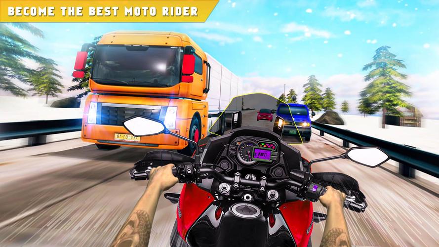 Highway Traffic Bike Race Moto應用截圖第3張