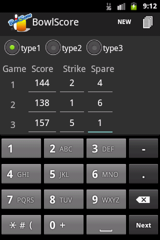 BowlScore 10應用截圖第0張