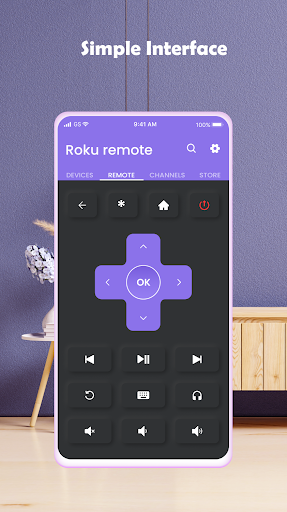 Remote Control for Roku TVs Captura de tela 3