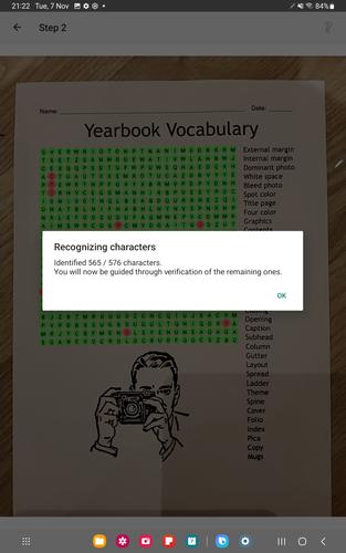 Word Search Scanner and Solver Screenshot 2