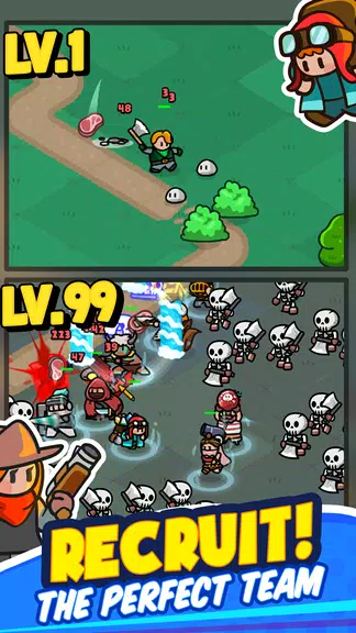 Schermata Rumble Heroes - Adventure RPG 3