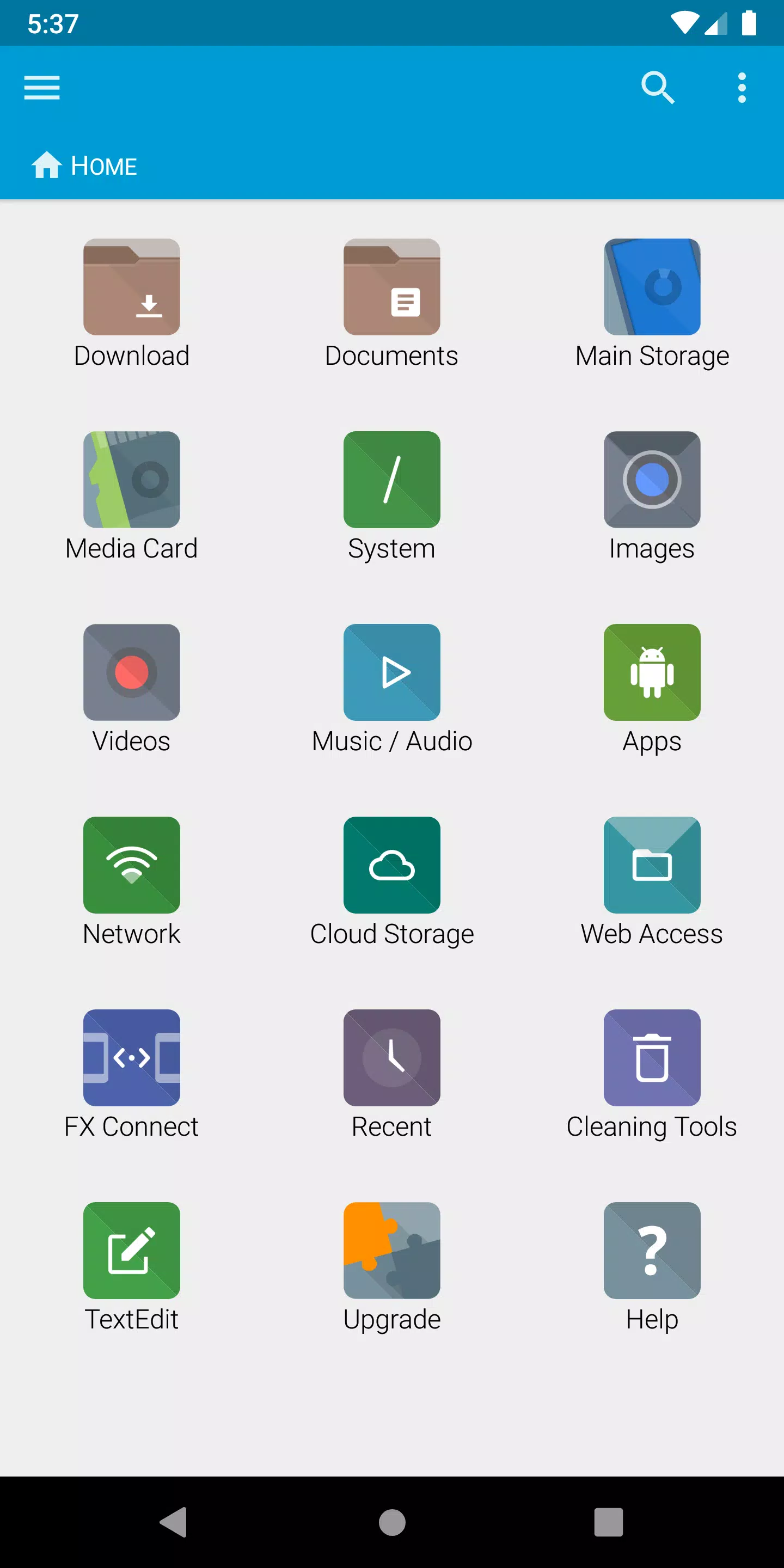 FX File Explorer スクリーンショット 0