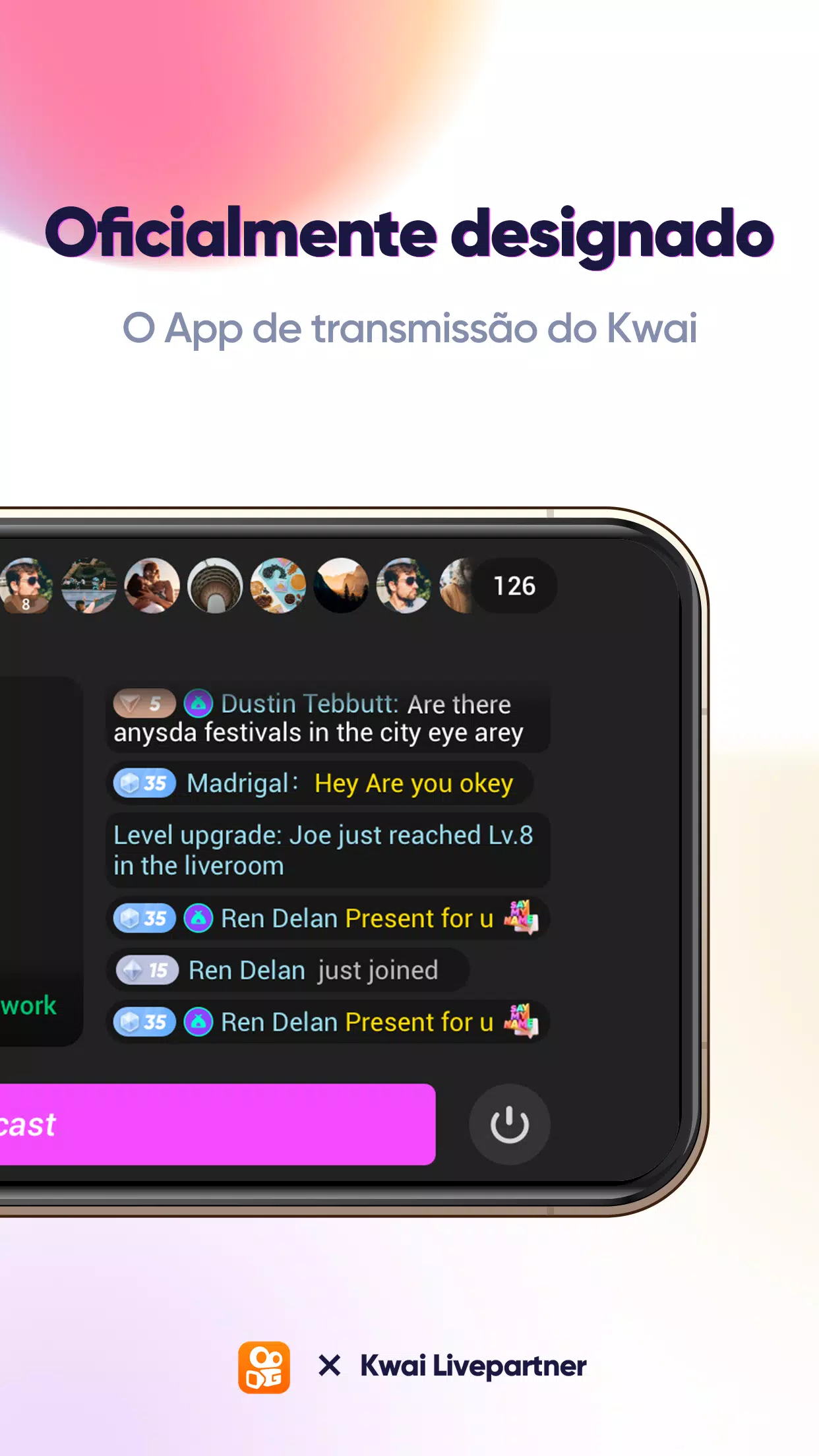 Kwai Livepartner Capture d'écran 1