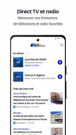 ici par France Bleu & France 3 Captura de pantalla 3