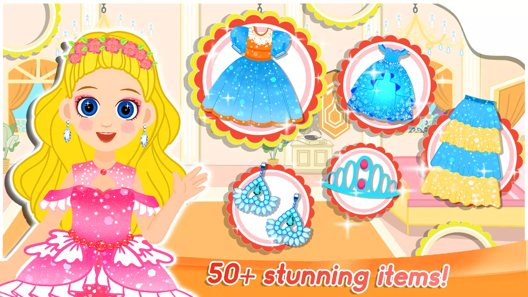 Princess Makeup Dress Makeover Ảnh chụp màn hình 0