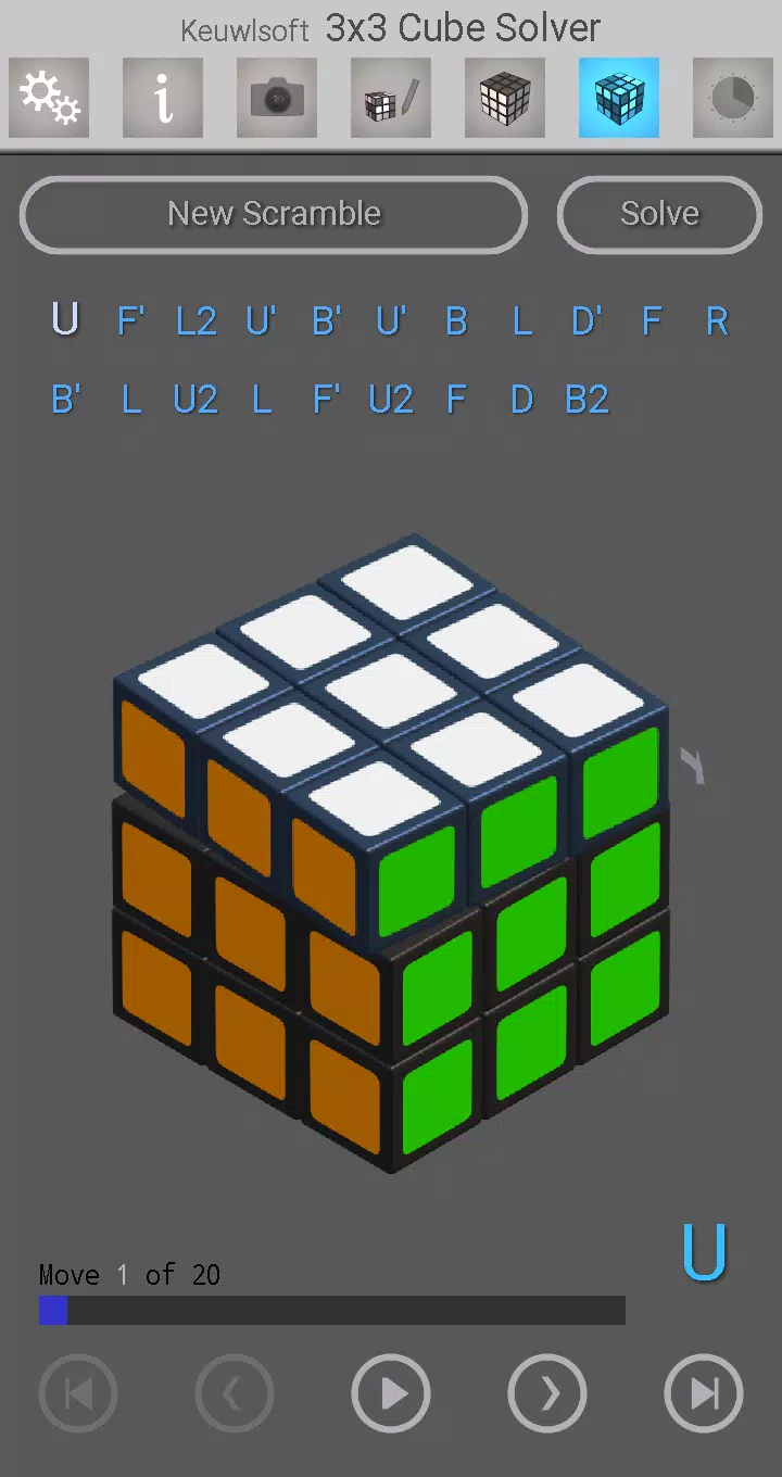 3x3 Cube Solver應用截圖第3張