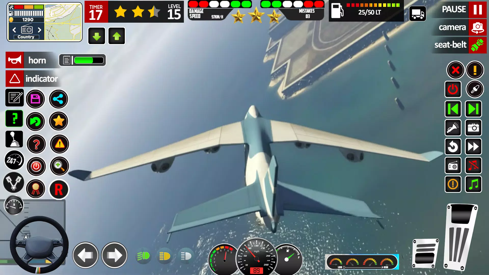 Plane Game Flight Simulator 3d ဖန်သားပြင်ဓာတ်ပုံ 0