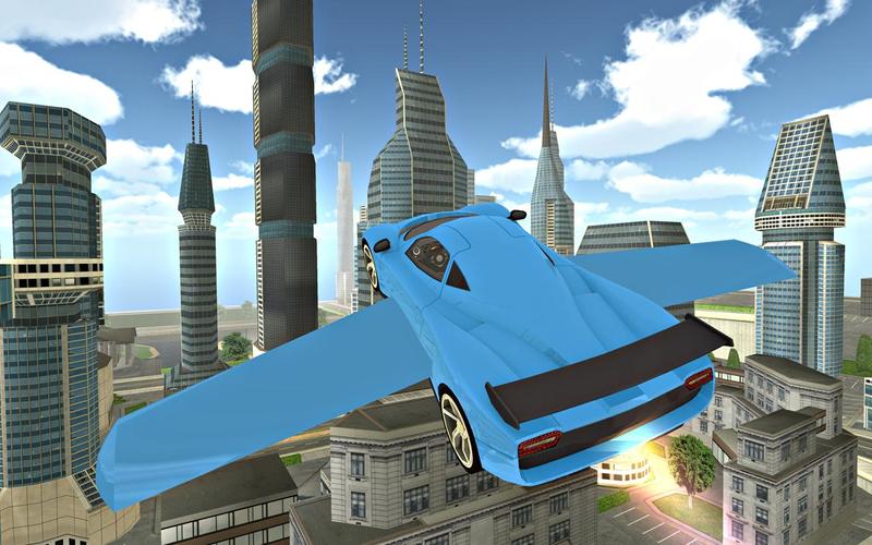 Flying Car Simulator Xtreme 3D應用截圖第2張