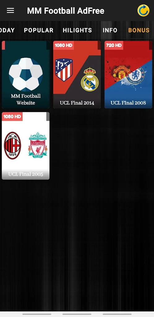 MM Football Blue Screenshot 1