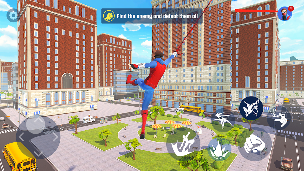 Spider Fighting: Hero Game Tangkapan skrin 0