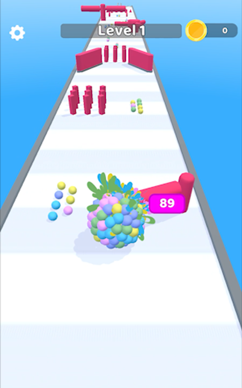 Orbeez Run 3D Mod Скриншот 0
