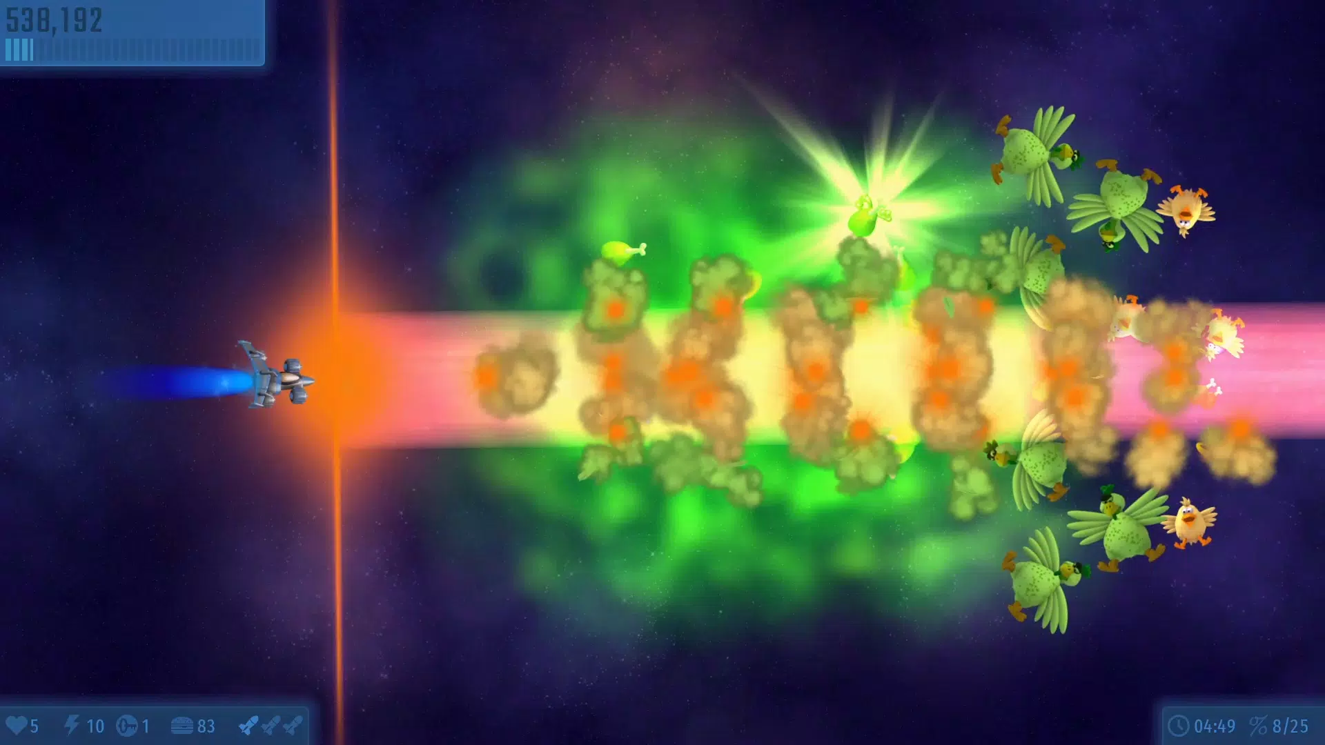 Chicken Invaders Universe应用截图第3张