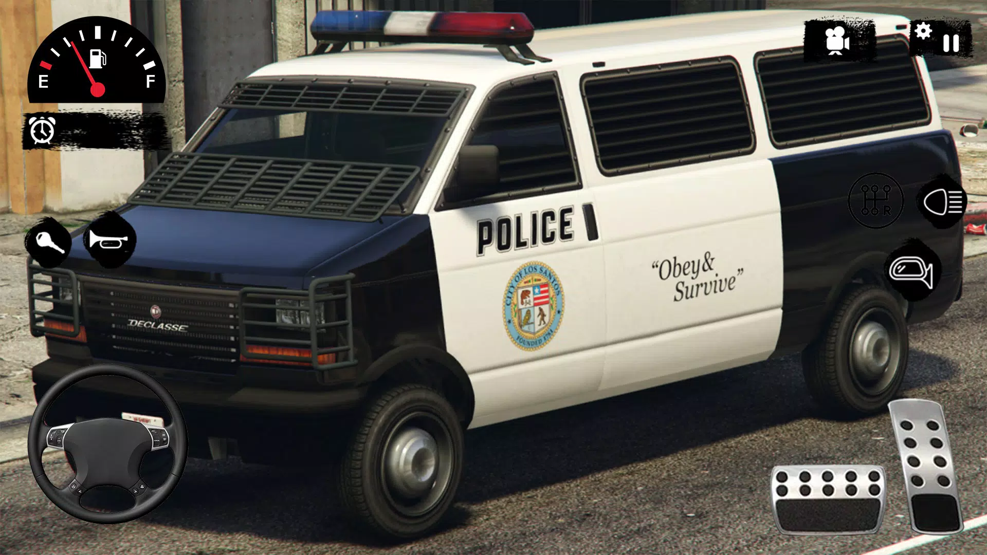 Offroad Police Truck Drive 3D ภาพหน้าจอ 3