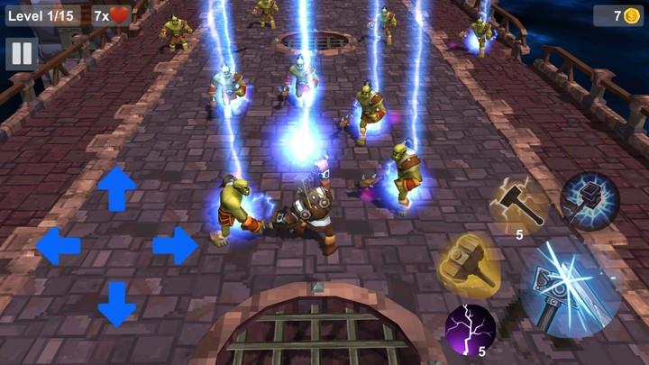 Thor Thunder Hammer: Hero Game應用截圖第0張