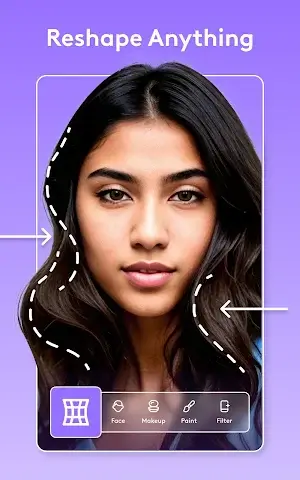 Facetune KI Fotobearbeitung Screenshot 1