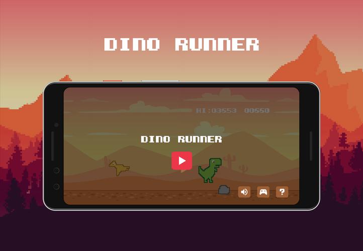 Dino - desert runner スクリーンショット 0