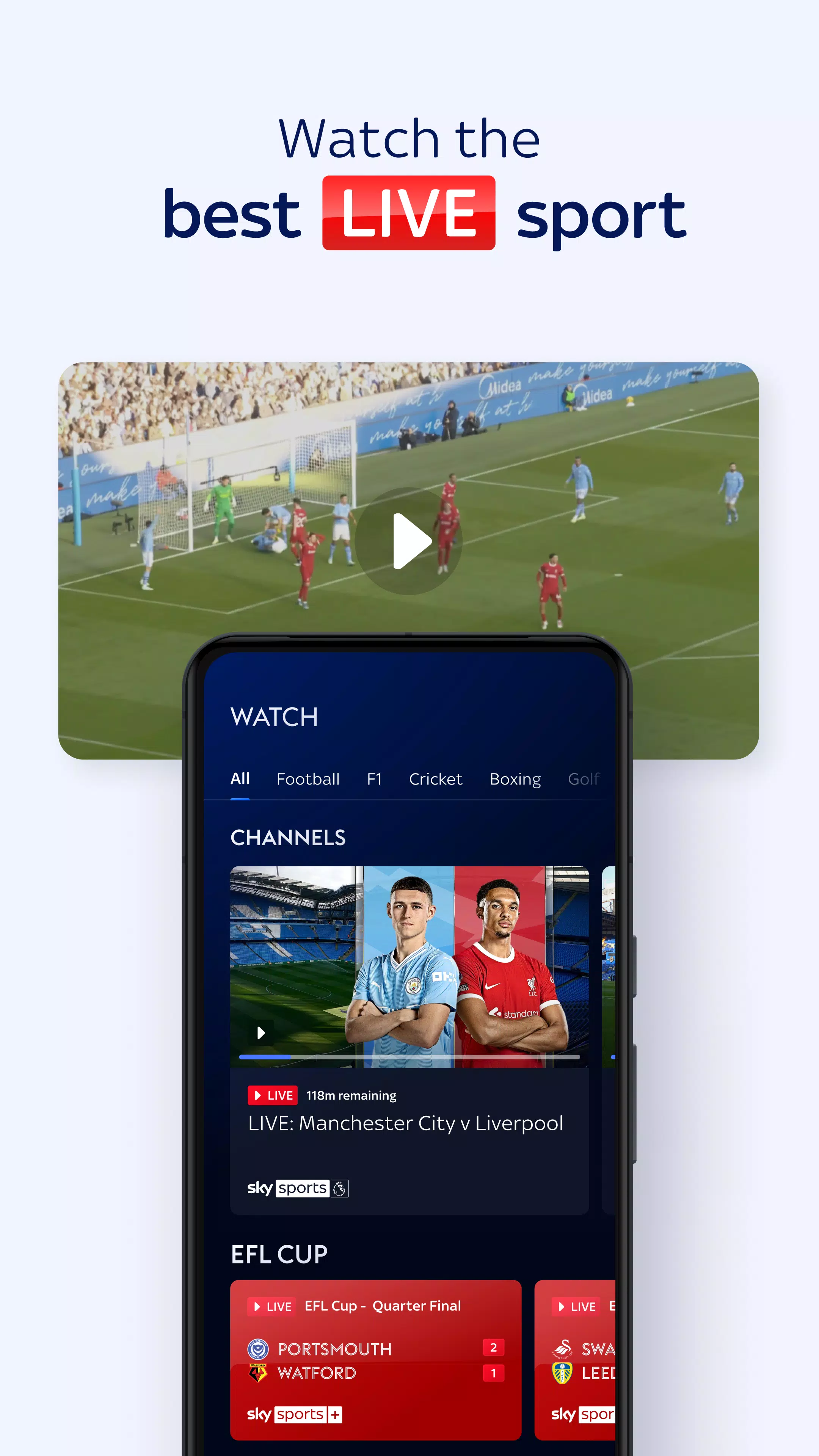 Sky Sports Zrzut ekranu 3