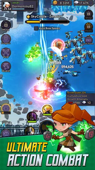 Self-Service Knight : idle RPG應用截圖第1張