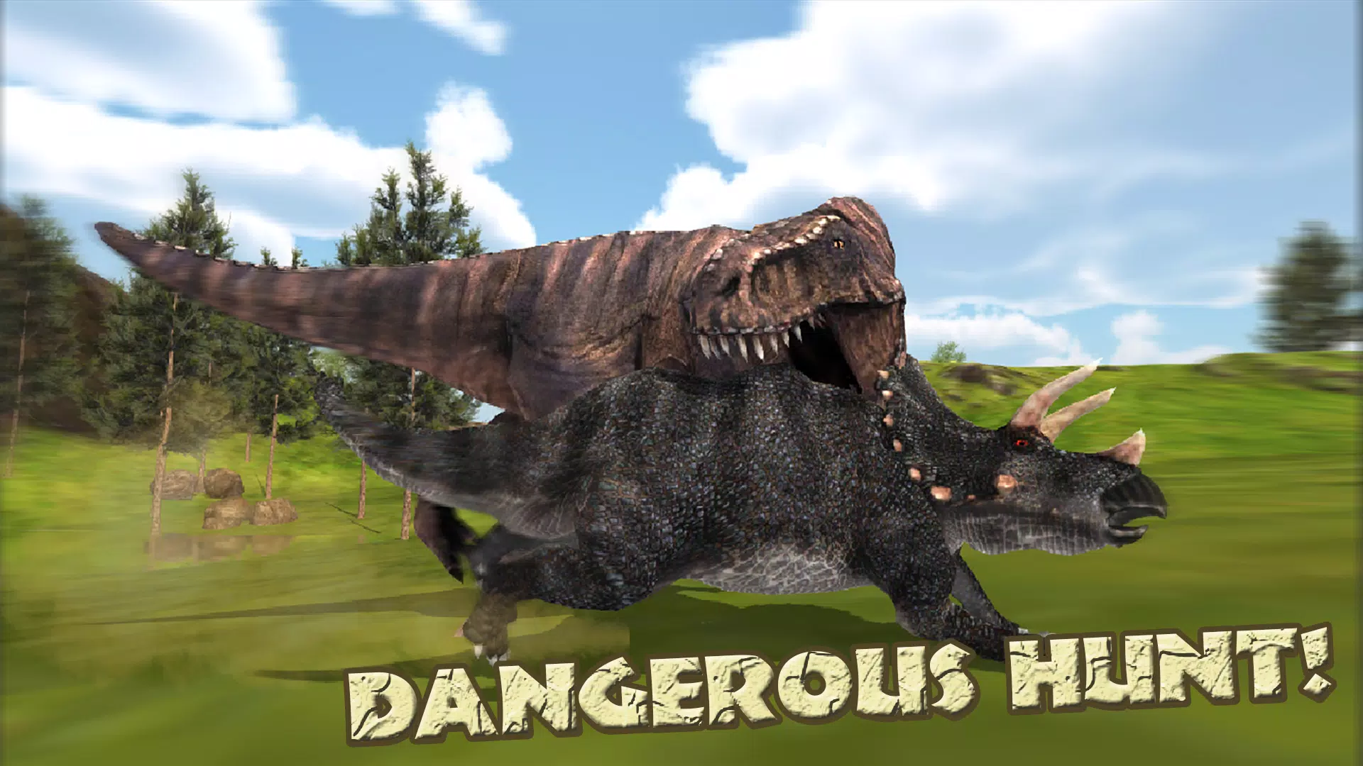 Hungry T-Rex Island Dino Hunt應用截圖第0張
