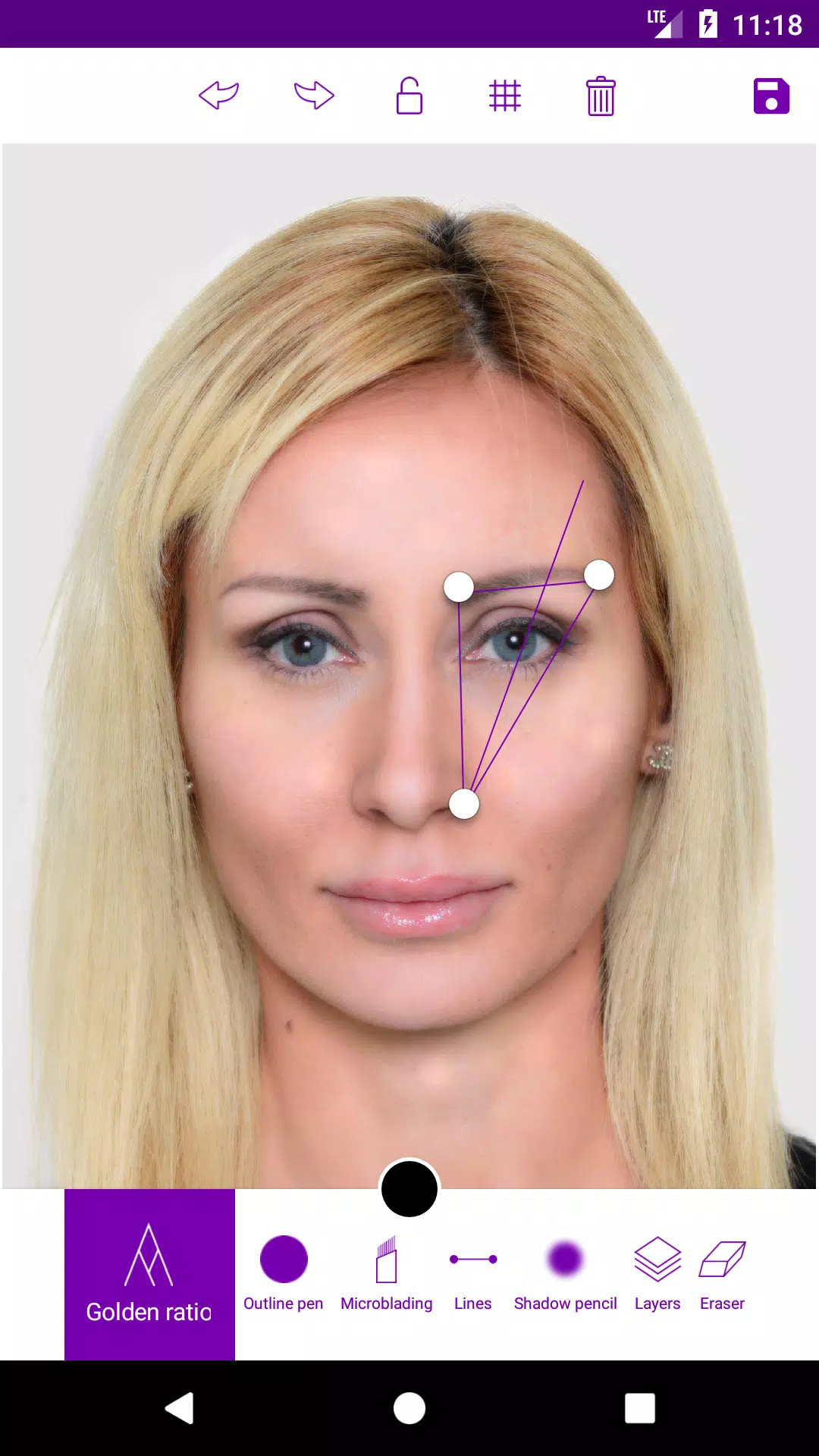 Microblading App Tangkapan skrin 1
