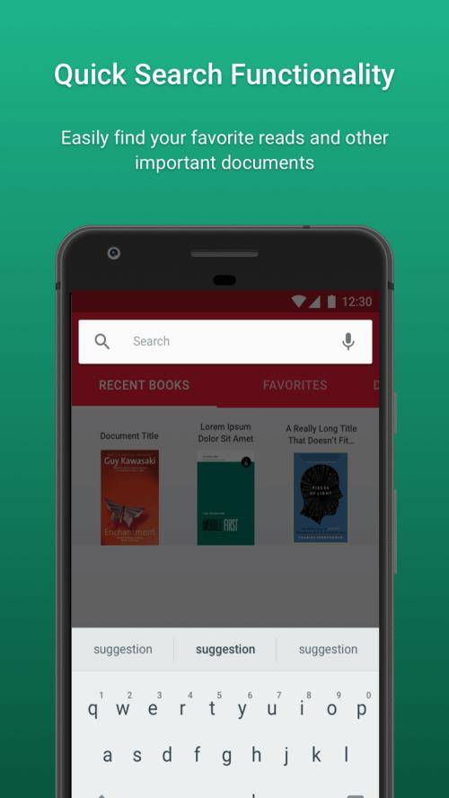 PDF Viewer & Book Reader Capture d'écran 2