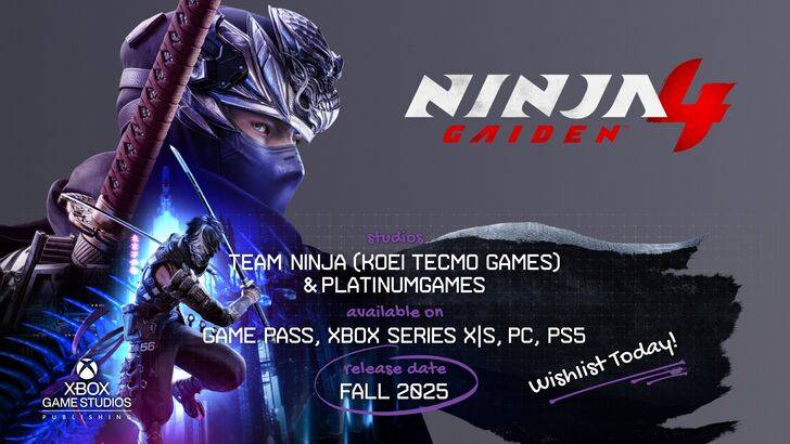 Ninja Gaiden 4是Xbox开发人员Direct 2025的惊喜揭晓