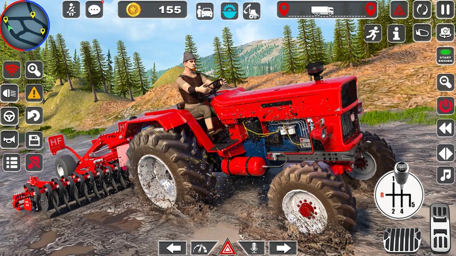 Tractor Driving Farming Games 스크린샷 1