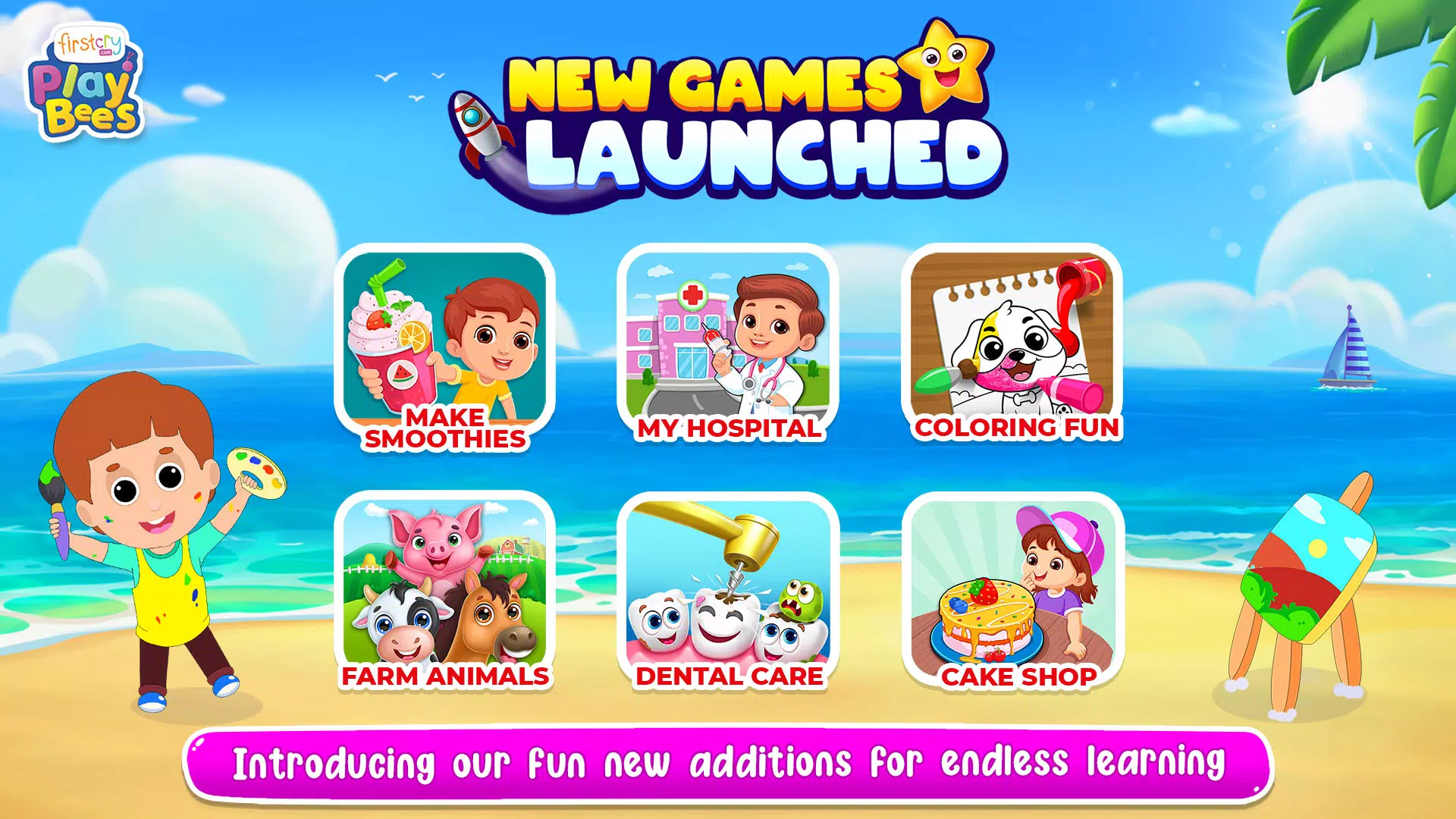 FirstCry PlayBees - Baby Games應用截圖第0張