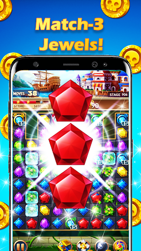Jewels Crush Fantasy: Match 3 Screenshot 2