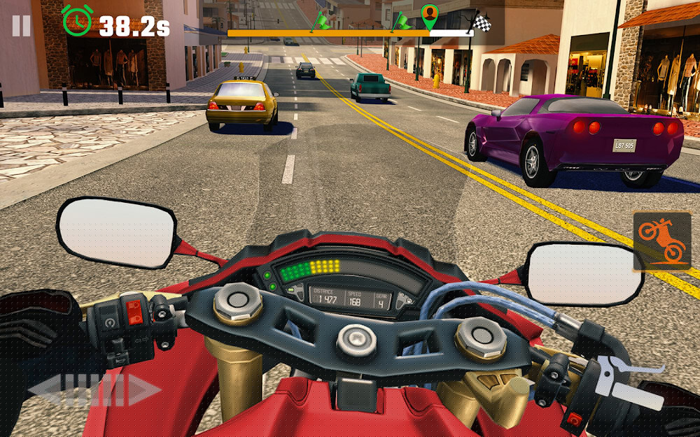 Moto Rider GO: Highway Traffic Mod應用截圖第2張