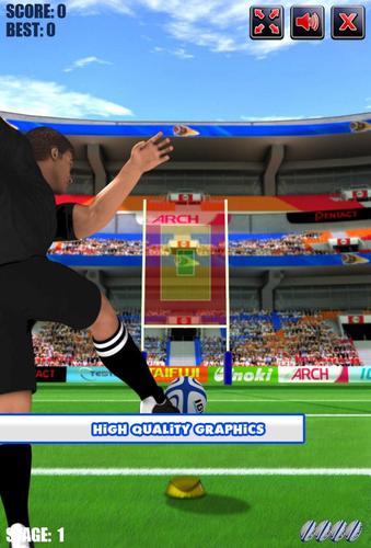 Rugby Kicks Captura de pantalla 2