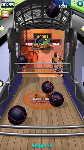 Flick Basketball Stages應用截圖第1張
