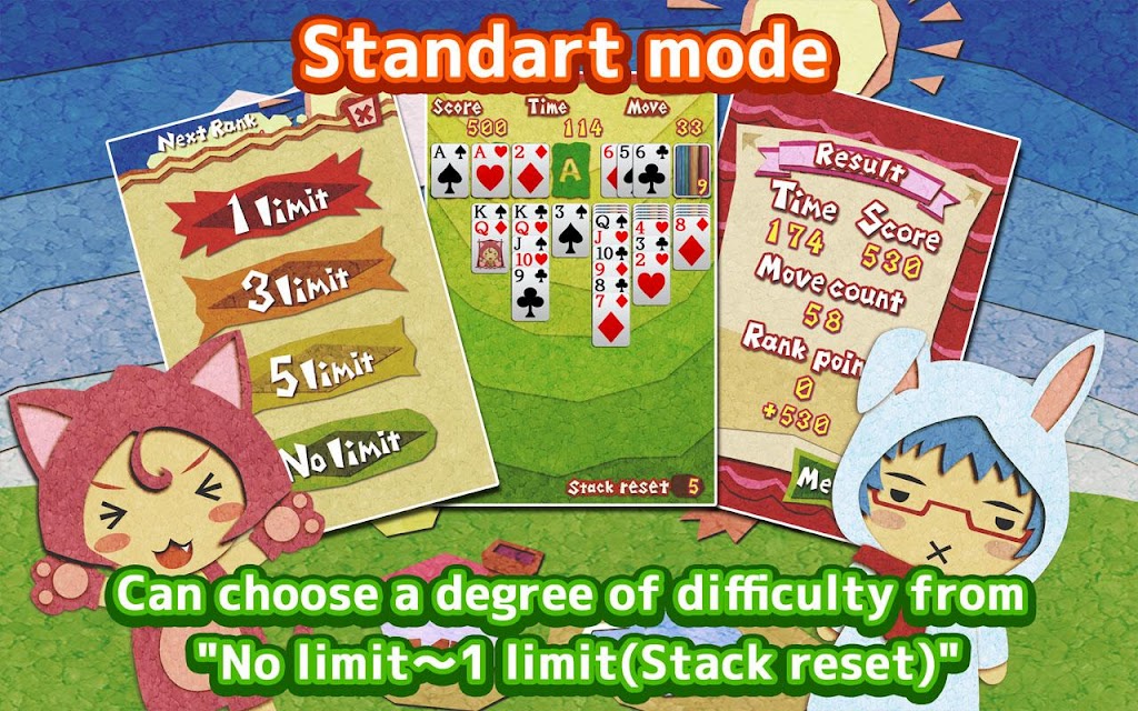 Let's Play Klondike Solitaire Captura de tela 1