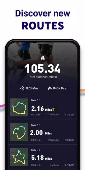 Running App - GPS Run Tracker Ảnh chụp màn hình 1