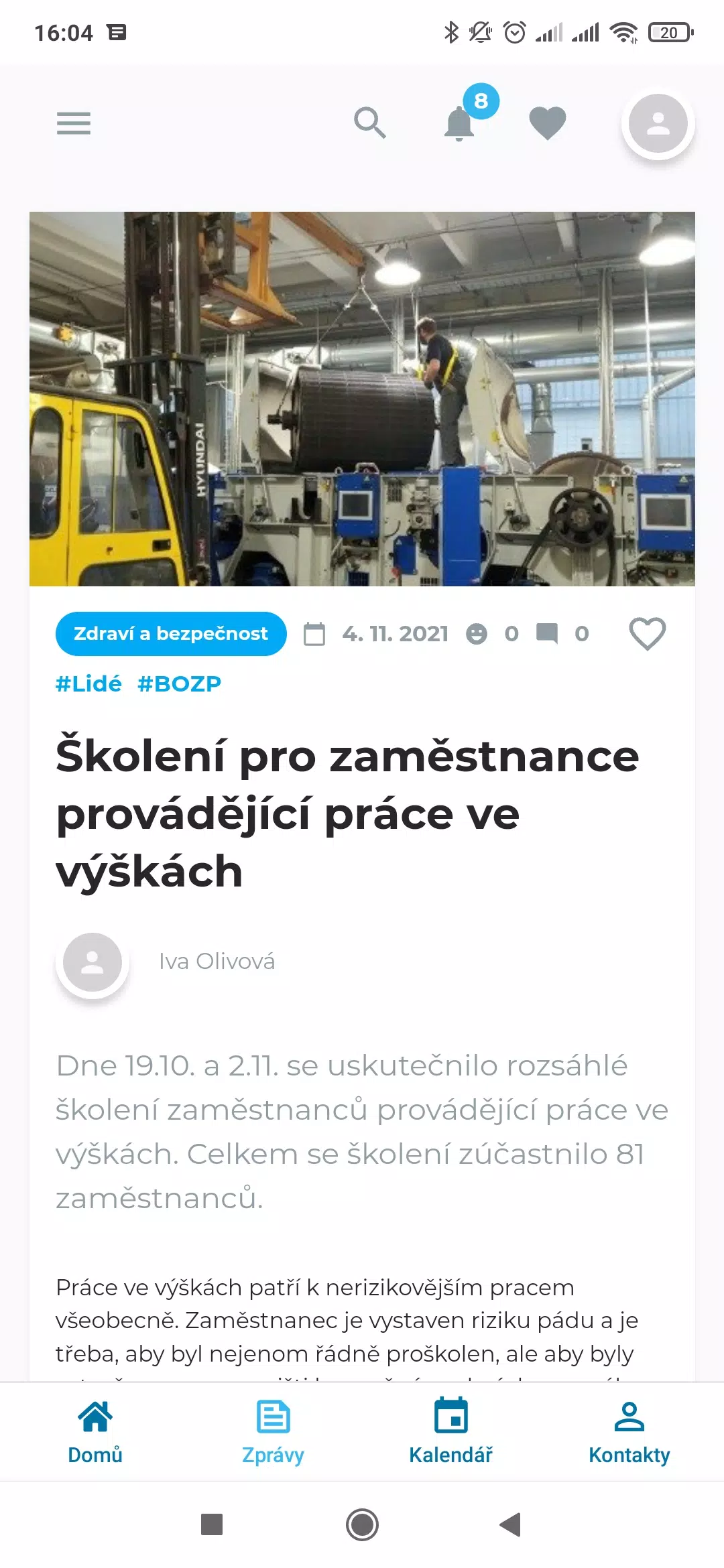 Schermata Retex INTRANET 1