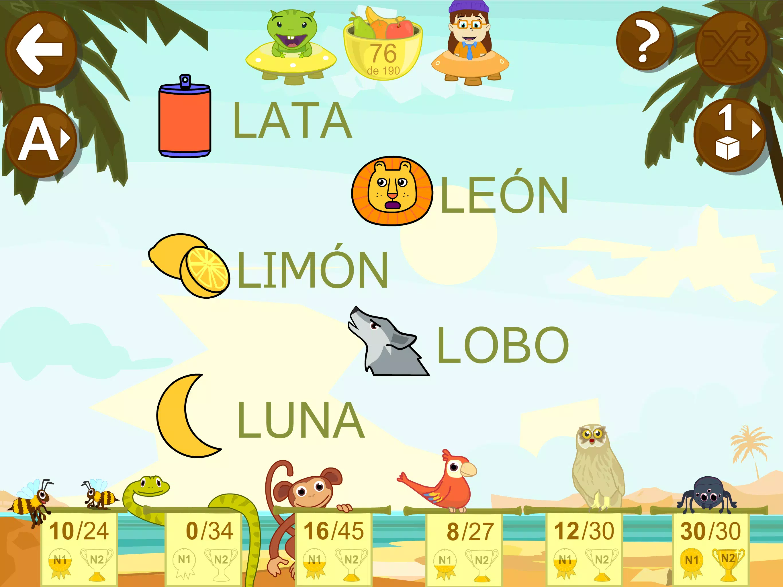 Learn to read Spanish スクリーンショット 1