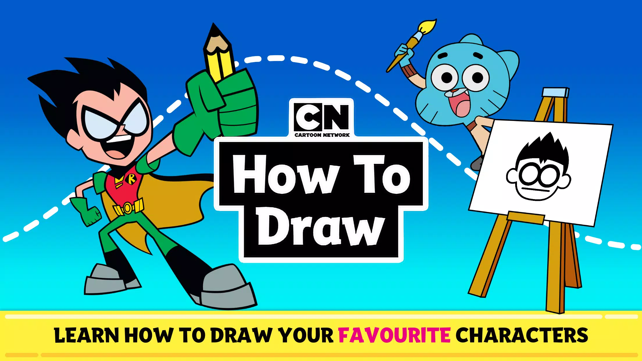 Cartoon Network: How to Draw應用截圖第0張