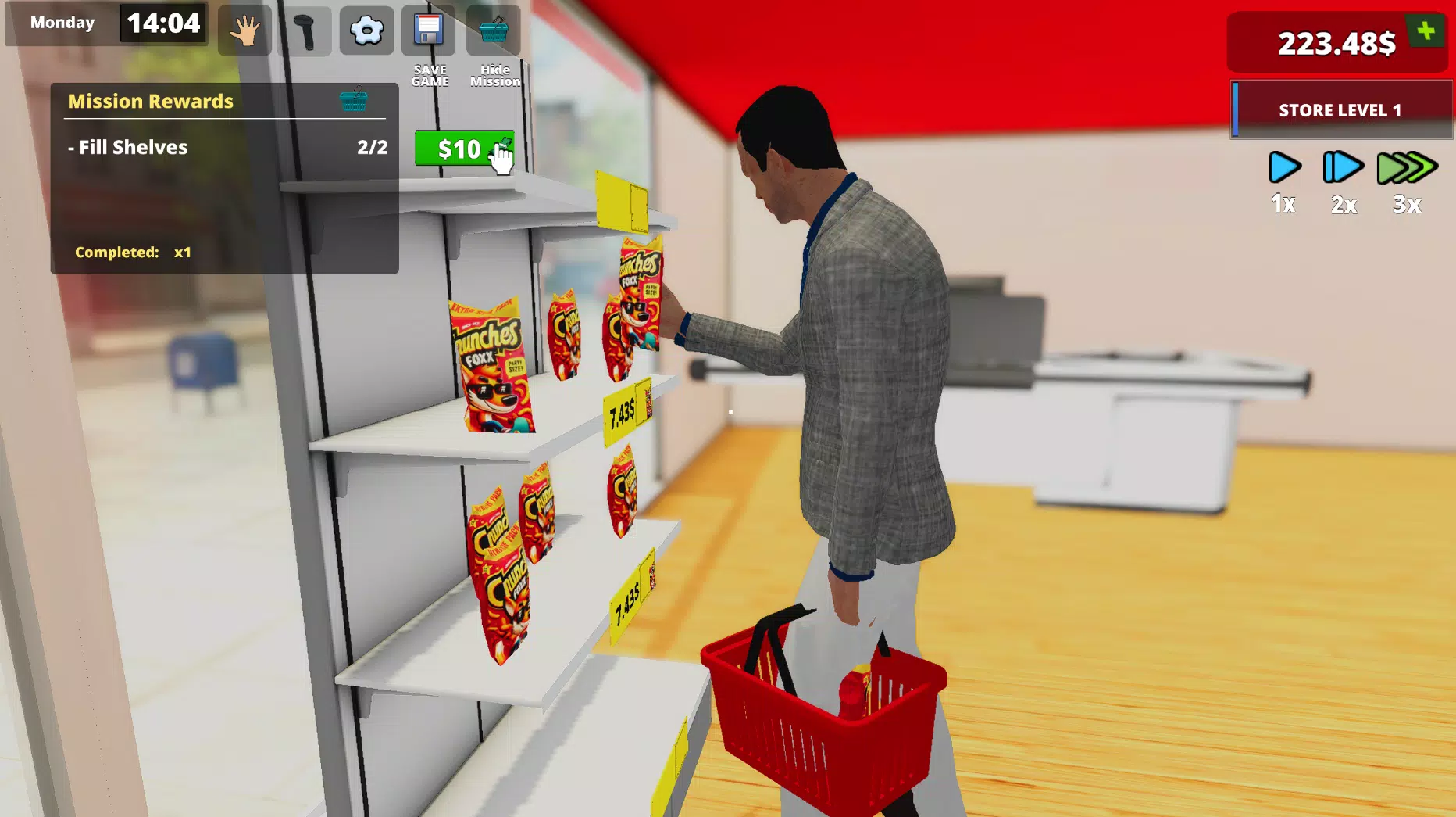 Retail Supermarket Simulator应用截图第0张