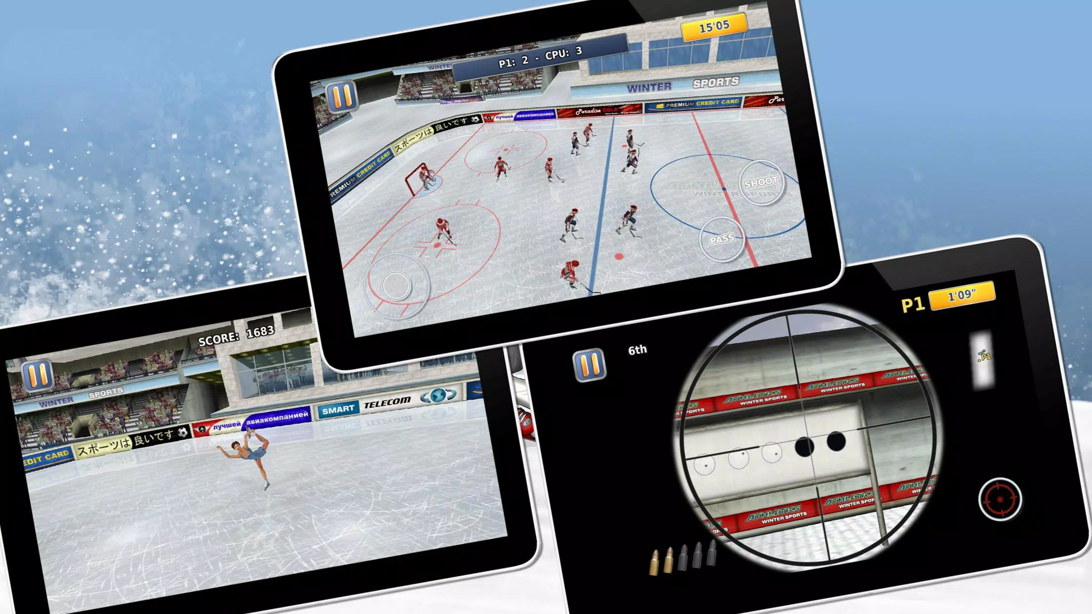 Athletics 2: Winter Sports Скриншот 2